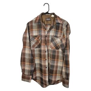 Vintage campus studio flannel